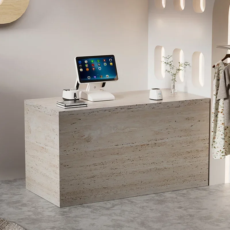 Office Furniture Store - เคาน์เตอร์ต้อนรับสไตล์อิตาลี ดีไซน์เรียบง่ายสวยงาม เคาน์เตอร์ต้อนรับร้านเสริมสวย เฟอร์นิเจอร์สำนักงานร้านขายเสื้อผ้า เคาน์เตอร์ต้อนรับ FYRD