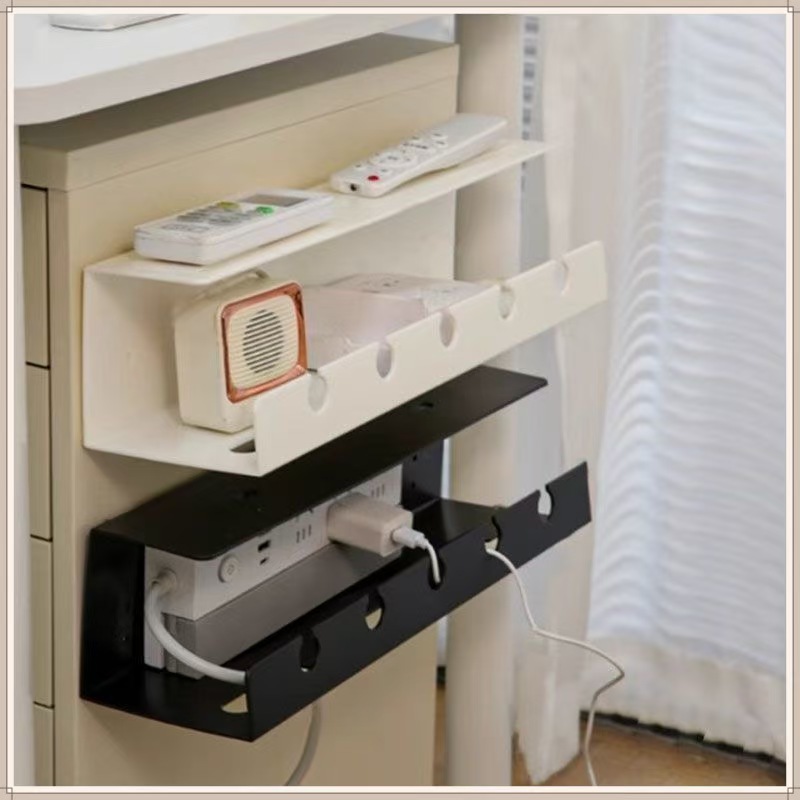 Cable Tray Under Desk - ISRTAO ใต้โต๊ะการจัดการสายเคเบิลถาดสายเคเบิลใต้โต๊ะพร้อมแคลมป์ที่ยึดสายไฟไม่มีการเจาะอุปกรณ์กว้างขวางที่ทนทาน