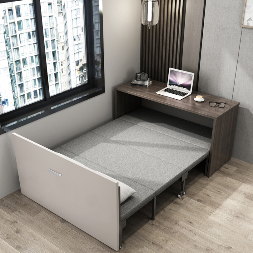 Office Furniture Wholesale - Office Wall Bed Murphy เตียงโต๊ะประหยัดพื้นที่ขายส่งพับโลหะเฟอร์นิเจอร์ห้องนอนเหล็กเตียงพับได้โมเดิร์น