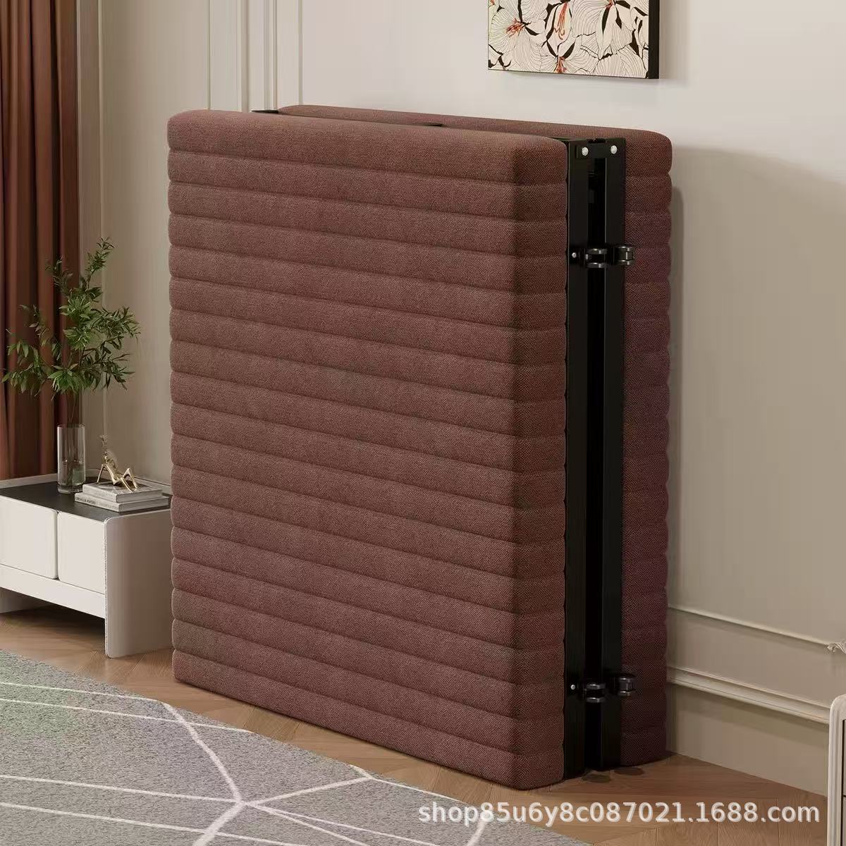 Office Furniture Modern - เตียงพับได้เสริมความแข็งแรง YUNLINLI ทำจากใยมะพร้าว สำหรับผู้ใหญ่ ใช้ในบ้านหรือสำนักงาน เหมาะสำหรับการพักผ่อนช่วงกลางวัน