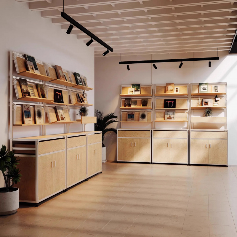Office Furniture Modern - เฟอร์นิเจอร์ร้านกาแฟแบบกำหนดเอง ชั้นวางโชว์สินค้าทันสมัย เฟอร์นิเจอร์โชว์งานศิลปะในห้องนั่งเล่น เฟอร์นิเจอร์สำหรับจัดแสดงในโฮมออฟฟิศ