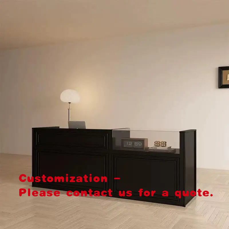 Office Furniture Store - เคาน์เตอร์ต้อนรับสำนักงานสมัยใหม่ ร้านขายเสื้อผ้า ร้านเสริมสวย บาร์ เฟอร์นิเจอร์เชิงพาณิชย์หรูหราทำจาก MDF