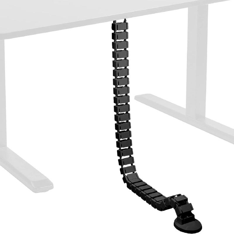 ปลอกสายเคเบิลลวดกระดูกสันหลังใ - Cable Tray Under Desk บทวิจารณ์และราคา