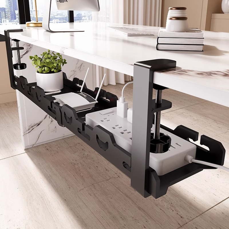 ชั้นวางของใต้โต๊ะแบบยืดหดได้ ถ - Cable Tray Under Desk บทวิจารณ์และราคา