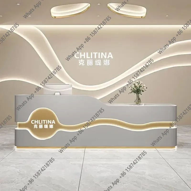 โต๊ะต้อนรับร้านเสริมสวย โต๊ะสำ - Office Furniture Store บทวิจารณ์และราคา