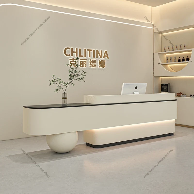 เคาน์เตอร์ต้อนรับทันสมัยแบบเรี - Office Furniture Store บทวิจารณ์และราคา
