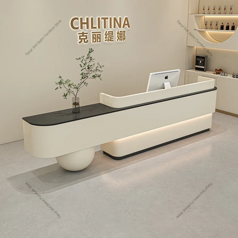 เคาน์เตอร์ต้อนรับทันสมัยแบบเรี - Office Furniture Store บทวิจารณ์และราคา