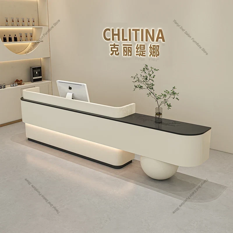 เคาน์เตอร์ต้อนรับทันสมัยแบบเรี - Office Furniture Store บทวิจารณ์และราคา