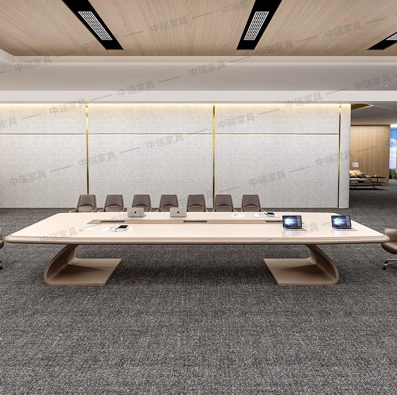 โต๊ะประชุมทรงวงรีขนาดใหญ่สไตล์ - Office Furniture Manufacturers บทวิจารณ์และราคา