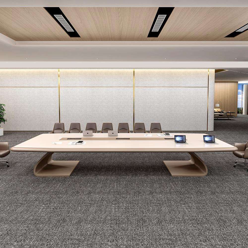โต๊ะประชุมทรงวงรีขนาดใหญ่สไตล์ - Office Furniture Manufacturers บทวิจารณ์และราคา