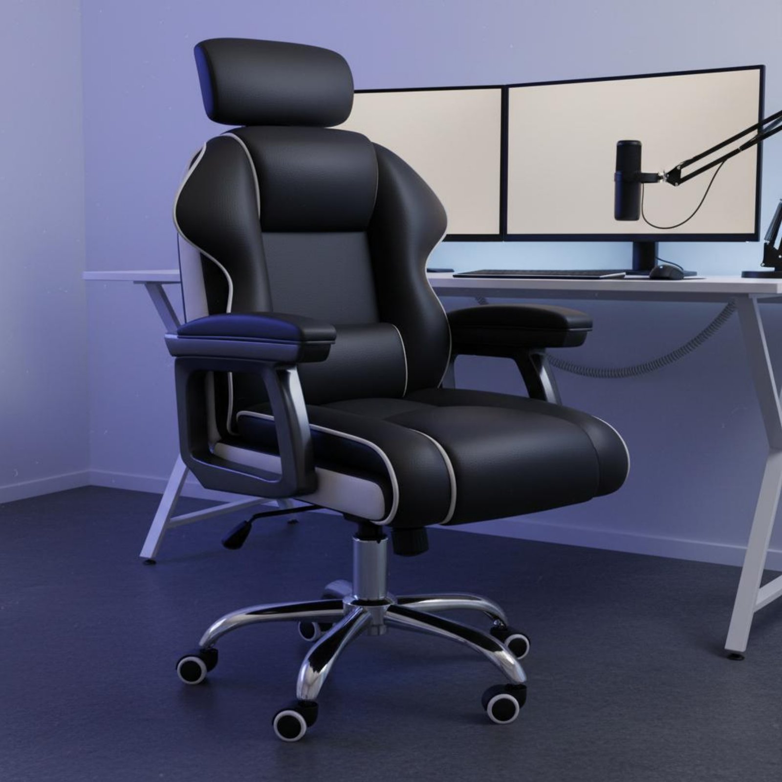 เก้าอี้เกมมิ่งตามหลักสรีรศาสตร - Office Furniture Commercial บทวิจารณ์และราคา