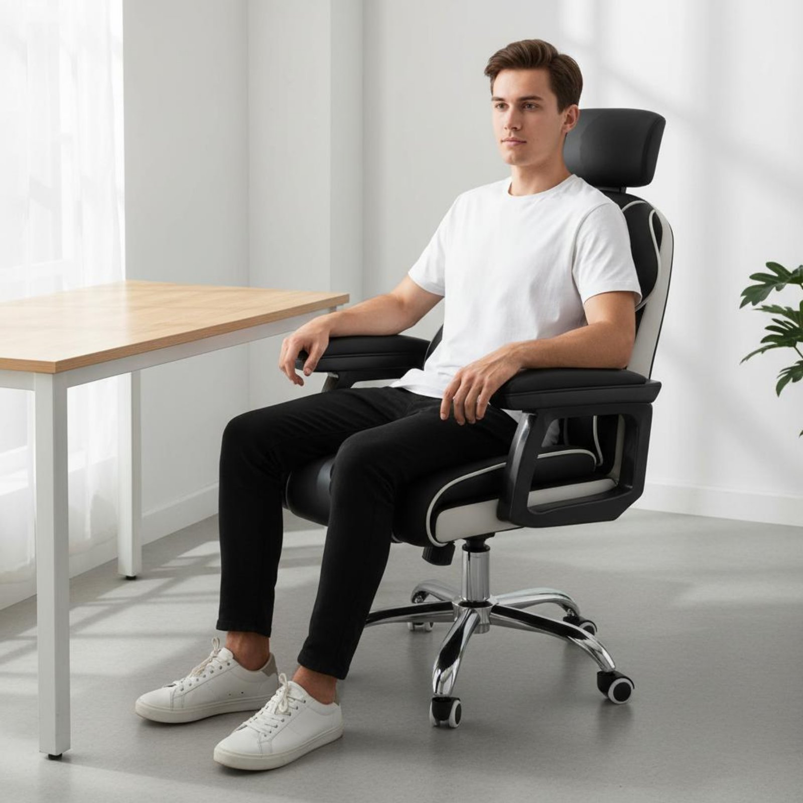 เก้าอี้เกมมิ่งตามหลักสรีรศาสตร - Office Furniture Commercial บทวิจารณ์และราคา