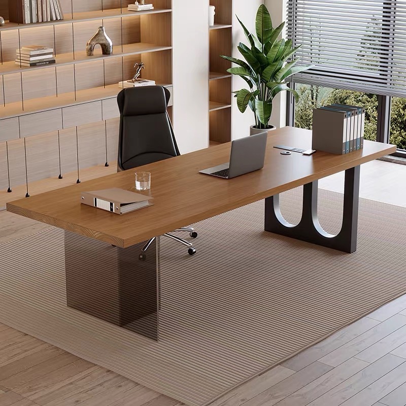โต๊ะทำงานไม้ลอยน้ำอะคริลิกสไตล - Office Furniture Modern บทวิจารณ์และราคา