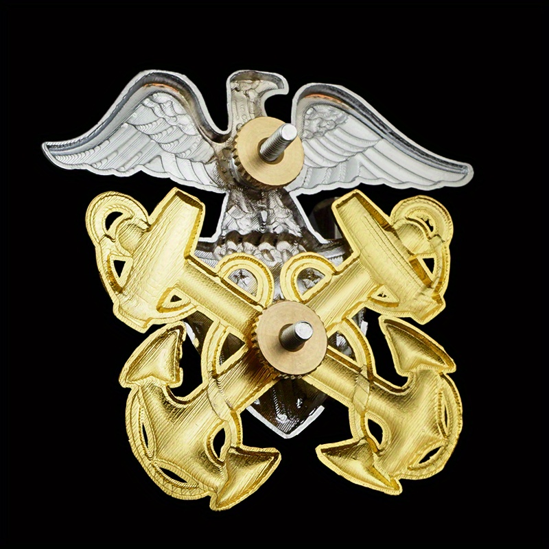 US Naval Officer Hat Badge Eag - Office Furniture Loft บทวิจารณ์และราคา