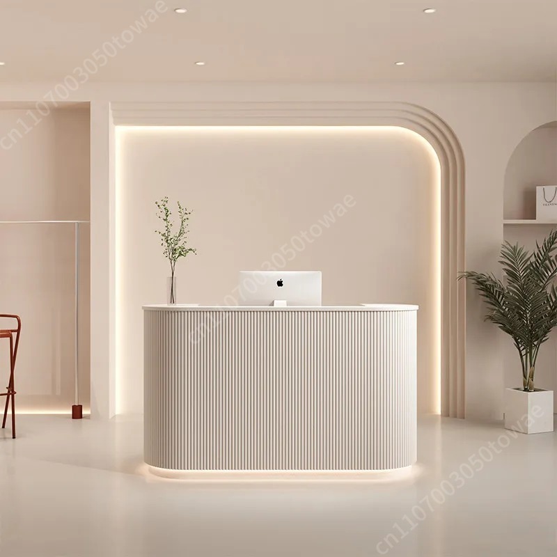 เคาน์เตอร์ต้อนรับโค้งแนวตั้งลา - Office Furniture Wholesale บทวิจารณ์และราคา