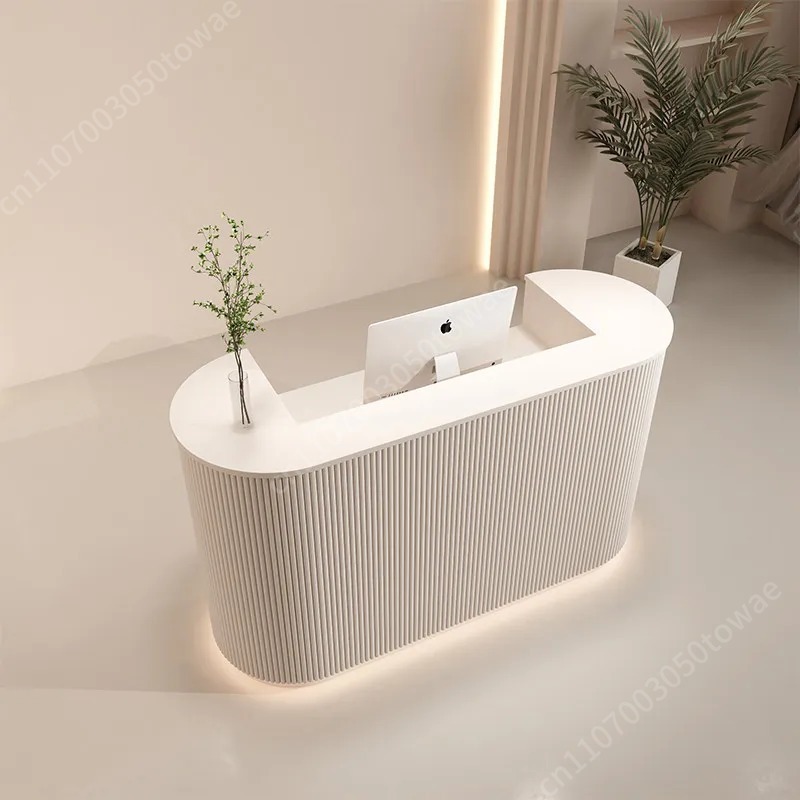 เคาน์เตอร์ต้อนรับโค้งแนวตั้งลา - Office Furniture Wholesale บทวิจารณ์และราคา