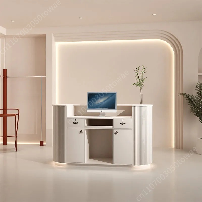 เคาน์เตอร์ต้อนรับโค้งแนวตั้งลา - Office Furniture Wholesale บทวิจารณ์และราคา