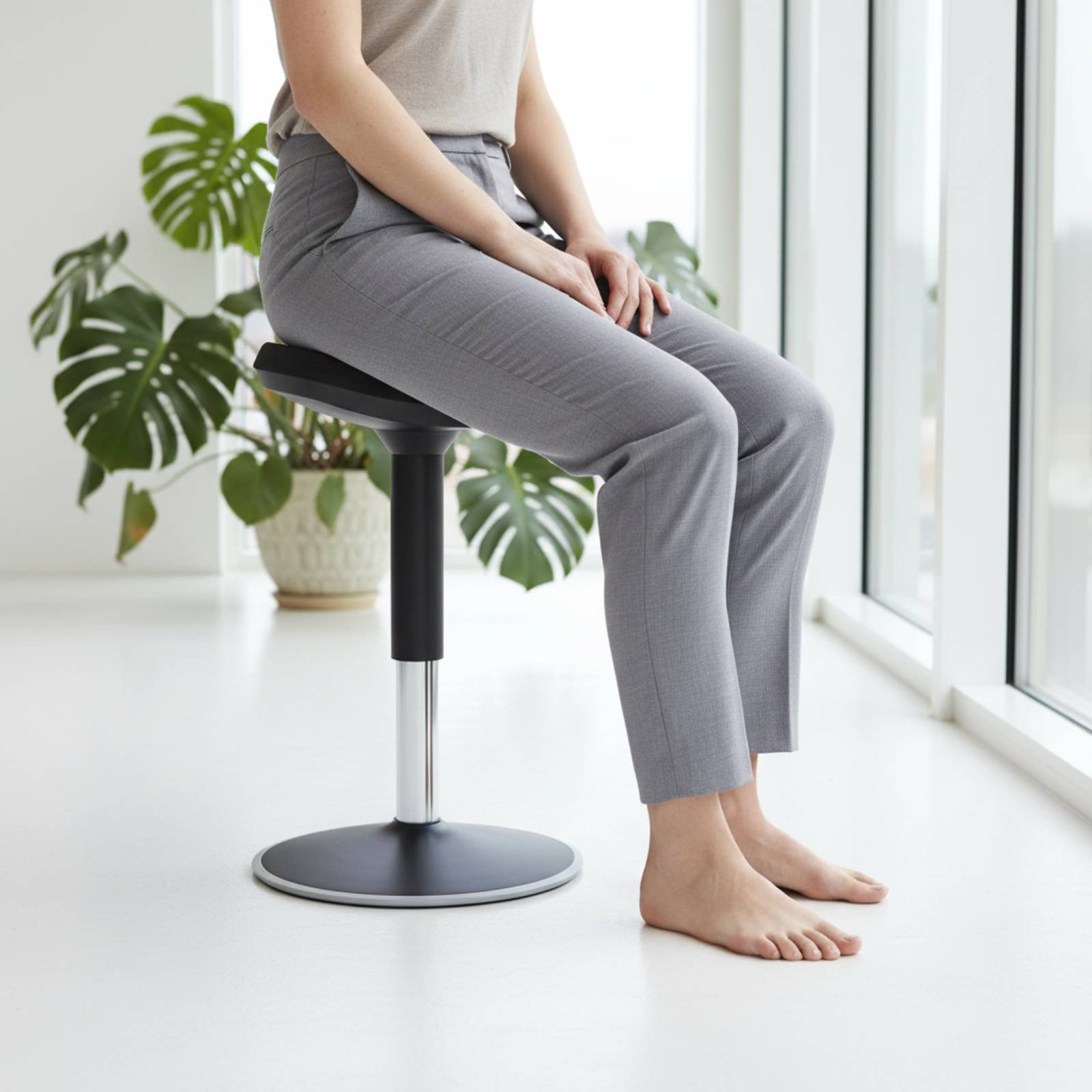 เก้าอี้ทรงอานม้า นั่งสบาย เหมา - Office Furniture Commercial บทวิจารณ์และราคา