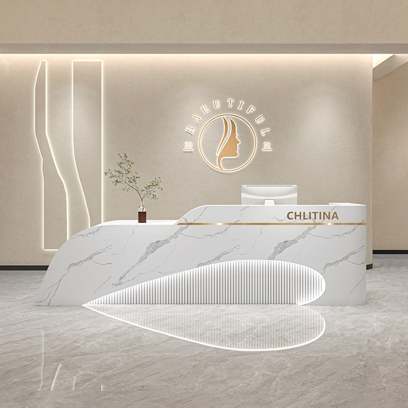 เคาน์เตอร์ต้อนรับร้านเสริมสวยร - Office Furniture Store บทวิจารณ์และราคา