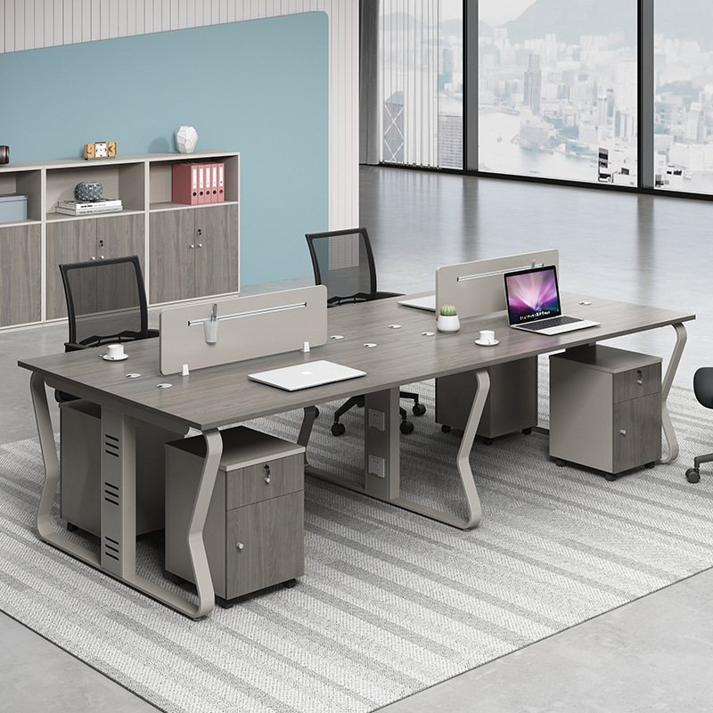 ชุดโต๊ะทำงานพนักงานพร้อมเก้าอี - Office Furniture Manufacturers บทวิจารณ์และราคา